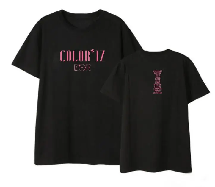 Футболка Izone debute album colorz футболка унисекс с круглым вырезом и коротким рукавом 9