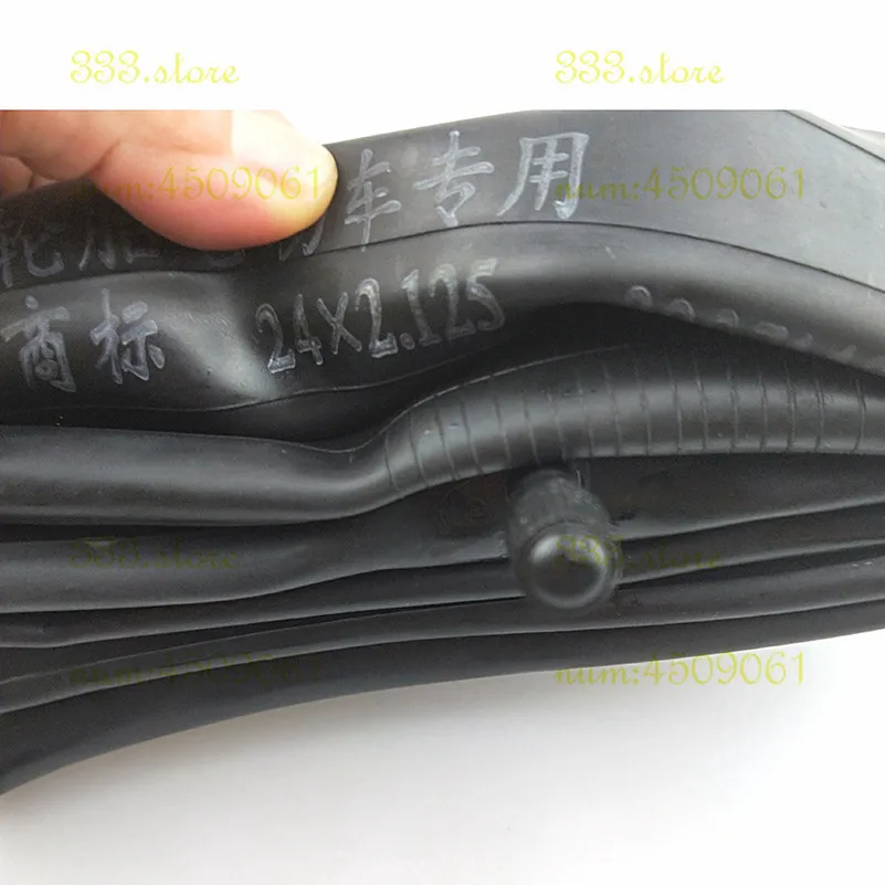 2pcs 24x2.125 Butyl inner tube for Mountain bike E-bike Youth bicycle 20x1.95 24x2.125 tire