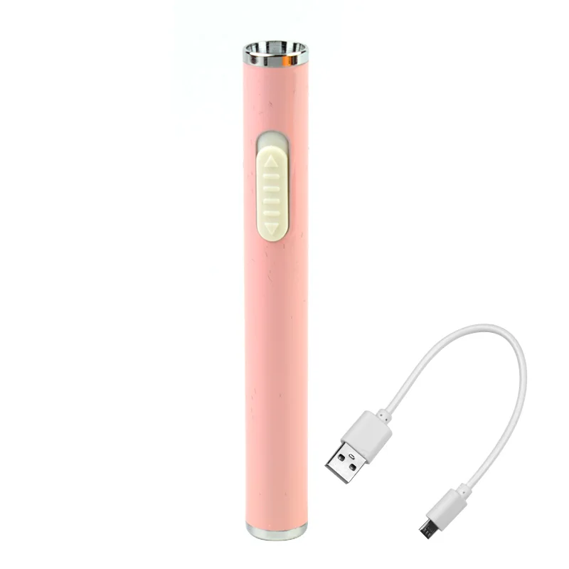 Портативная мини-зажигалка USB Электронная зажигалка для зарядки ветрозащитная