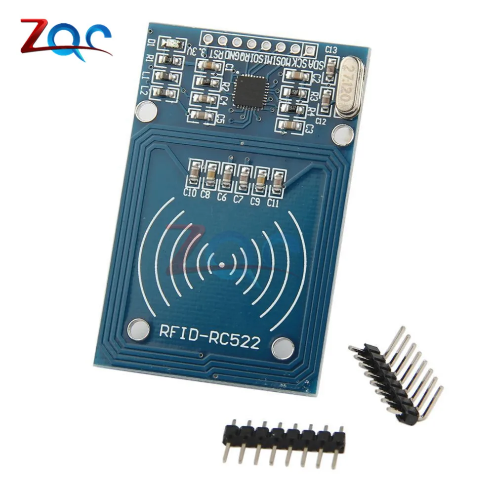 RFID RC522 флэш-модуль наборы S50 13 56 МГц 6 см с бирками SPI запись и чтение для Raspberry Pi Arduino
