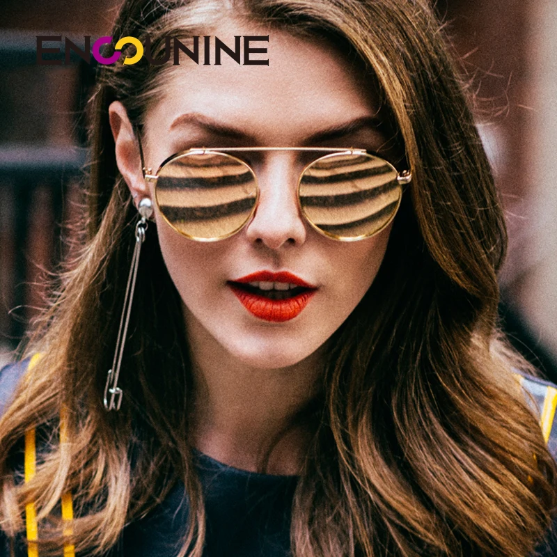 ENSUNINE женские солнцезащитные очки в стиле ретро известный бренд дизайнерские