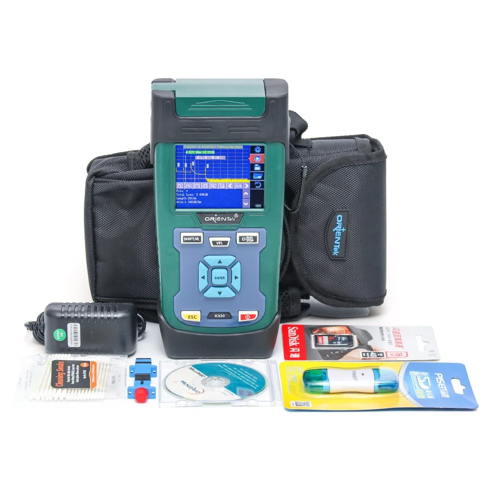 Orientek K330 OTDR 1310 нм + T45 сварочный аппарат для термического сращивания оптических