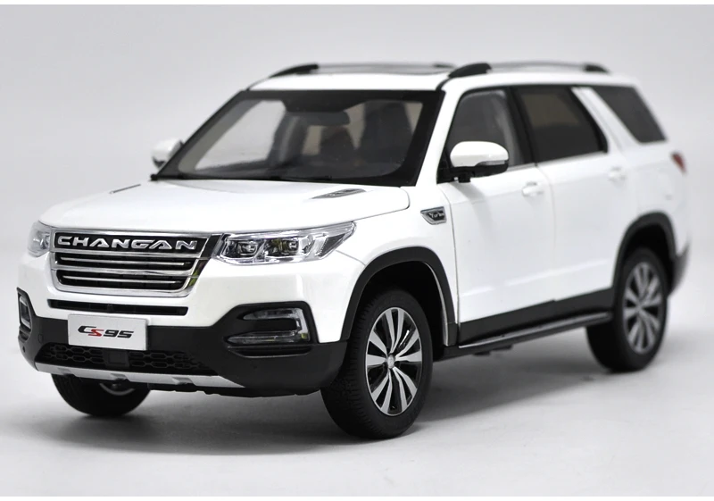 1:18 усовершенствованные модели автомобилей из сплава, высокая имитация CS95 модель внедорожника, металлические литья, Детские игрушечные транспортные средства