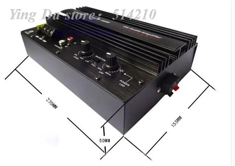 Плата усилителя сабвуфера для автомобильной стереосистемы высокой мощности 1000