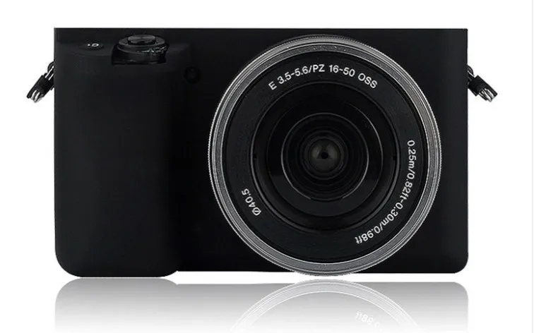 Ене TTY JM силиконовой резины Камера сумка тела защитный чехол для sony A5100/A5000 A6000 A6300 A6400 Камера защиты рукава