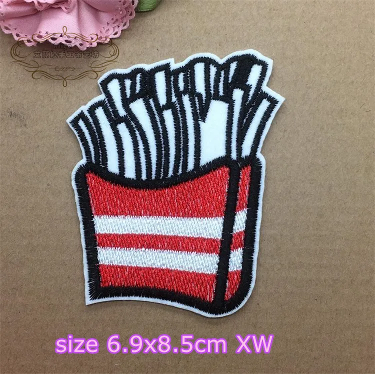 1 шт. фруктовое мороженное молока звезды бантом аппликация вышивка ткань