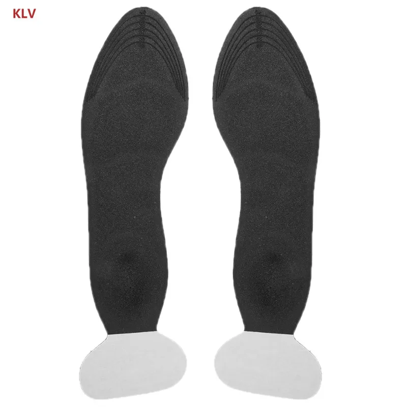 KLV, 1 пара, мягкая стелька на высоком каблуке, обувной коврик, протектор для подошвы, 3D подушка, на высоком каблуке, массажная пена