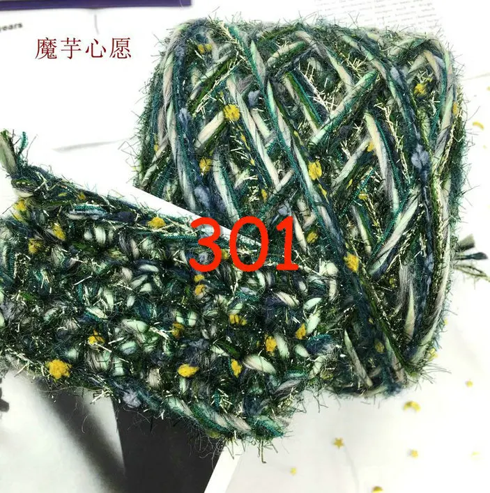 250 г, мохеровая пряжа для вязания, модная шерстяная пряжа, ручная вязка, вязаный шарф, вязаная шерстяная шаль t4 - Цвет: 301