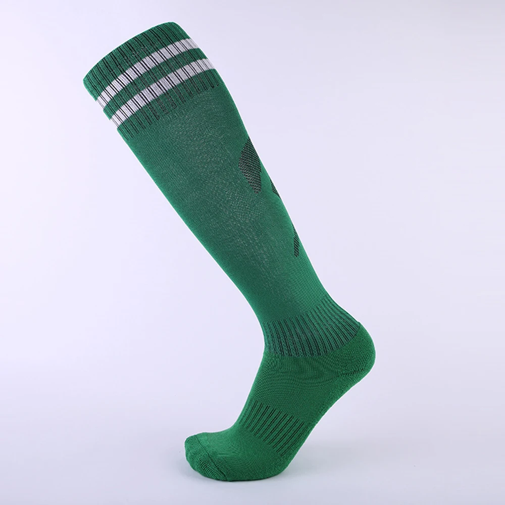 green mix white Новые футбольные носки для бега и езды на велосипеде кемпинг баскетбольные Носки спортивные хлопковые чулки взрослые Гольфы тренировочные чулки - Цвет: green mix white