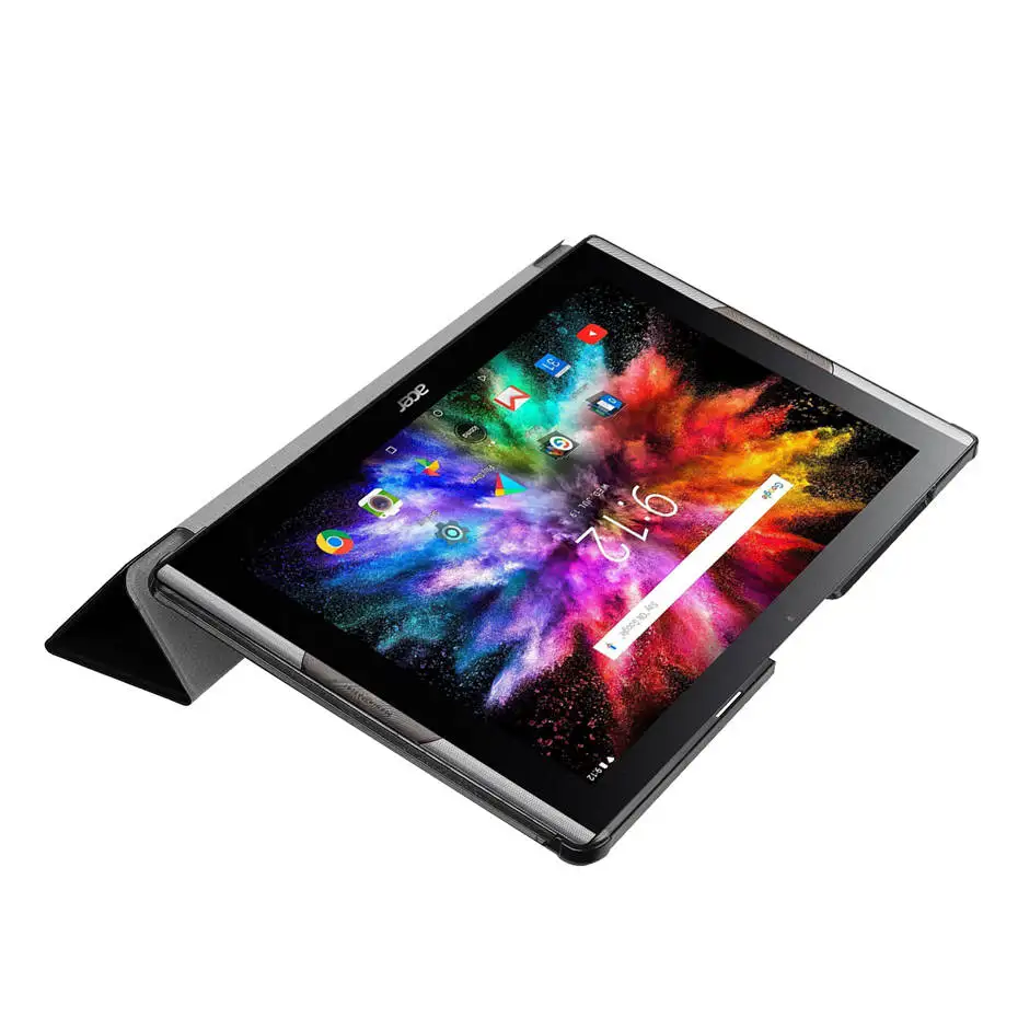 Магнитный чехол для планшета acer Iconia Tab 10 A3-50 10,", Чехол-подставка iBuyiWin из искусственной кожи для A3 A50+ экранная пленка+ ручка