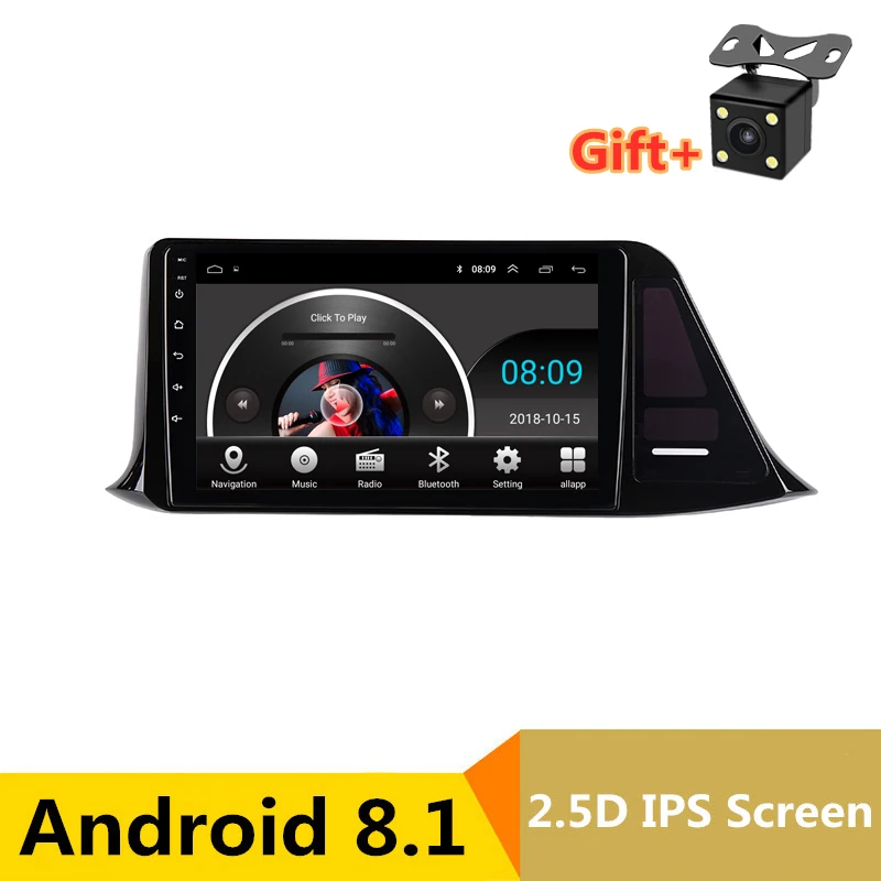9 &quotAndroid 8 1 автомобильный DVD gps для Toyota CHR Мультимедиа Радио стерео мультимедийный