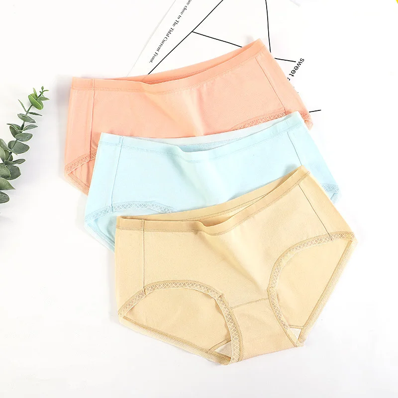 Антибактериальное шелковое нижнее белье для женщин 3 А комфортные хлопковые