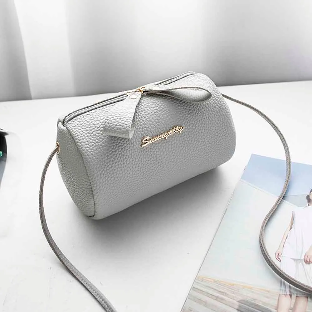 Новая модная женская Подушка Форма сумки диагональ одно плечо мобильный телефон