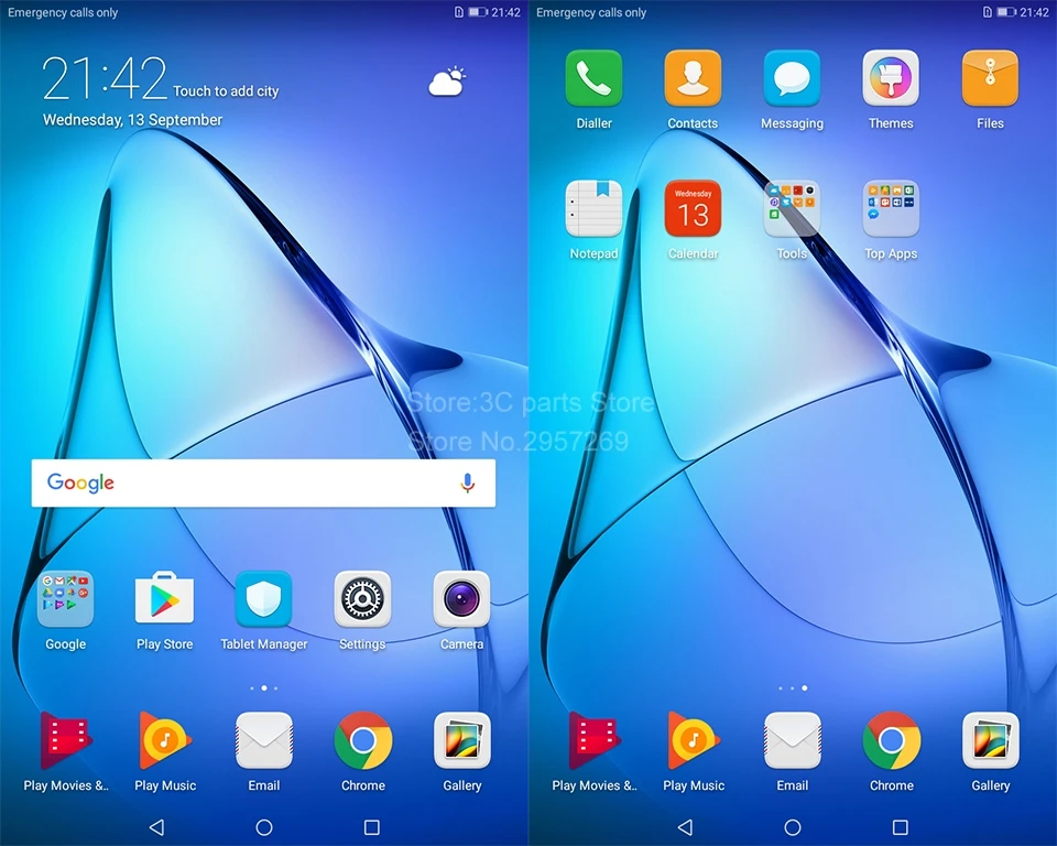 HUAWEI MediaPad T3 8 Honor Play планшет 2 8 дюймов LTE/wifi Qualcomm Snapdragon 425 2 Гб Ram 16 Гб rom 4800 МП мАч глобальная rom