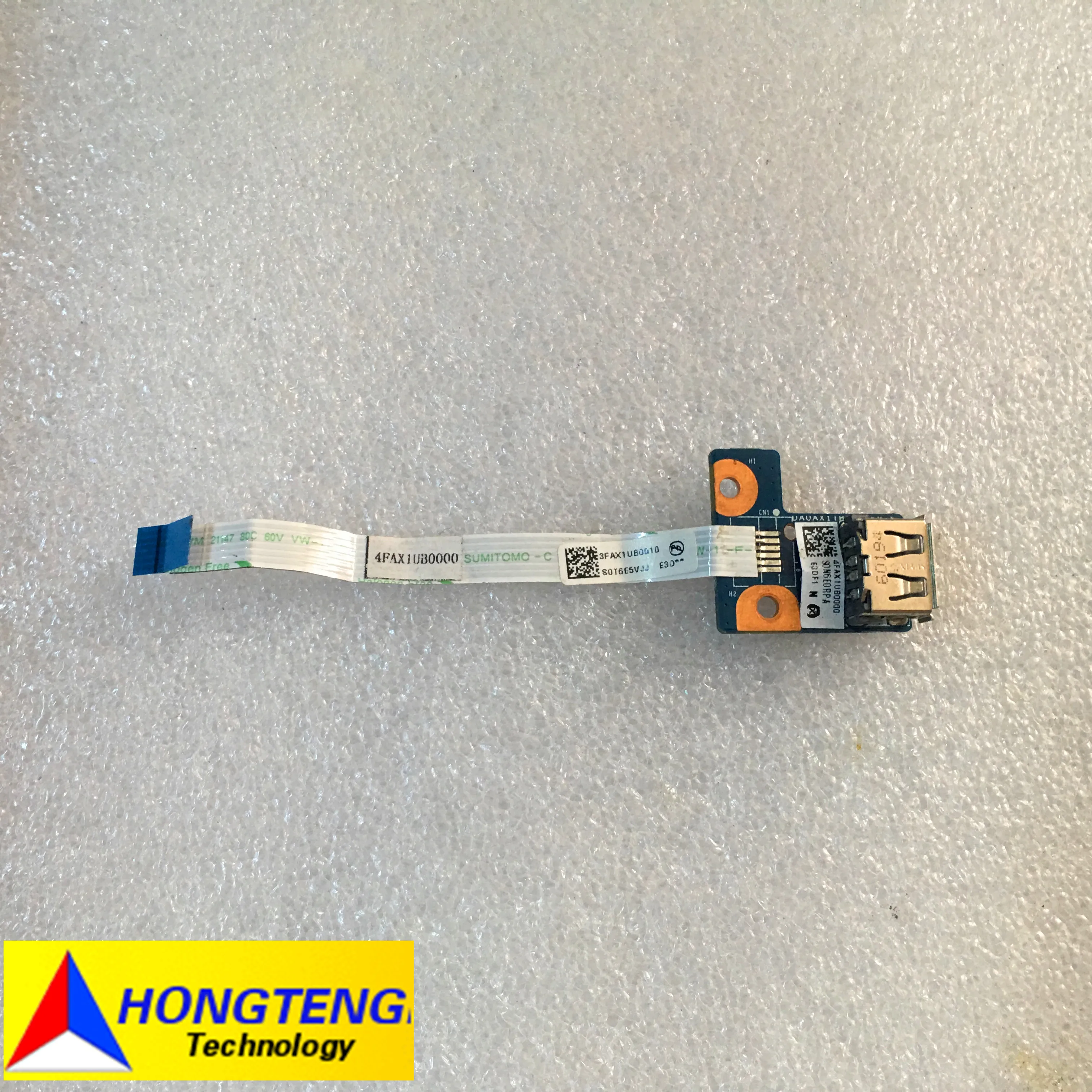 Оригинальная плата с USB портом для HP G62 Compaq CQ62 PN 4FAX1UB0000 100% ПРОВЕРЕНО