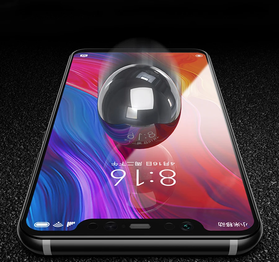 Для Xiaomi Redmi Note 6 Pro 5 Plus 6A S2 Y1 Y2 lite Черная Акула Note5A 5D 2.5D с уровнем твердости 9 H полное