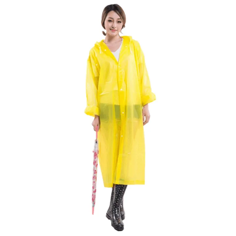 Неодноразовый утепленный плащ для взрослых женский пончо детский модный уличный