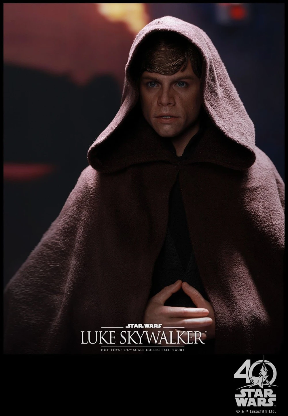 Коллекционный полный набор экшн-фигурок Hot Toys 1/6 Люка Скайуокера Star Wars: Return of the Jedi Black Ver. Фигурная игрушка для фанатов в подарок