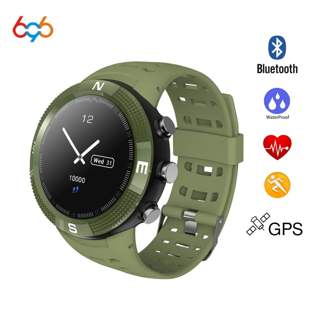 696 F18 Smartwatch спортивные Сенсорный экран Bluetooth IP68 Водонепроницаемый вызова