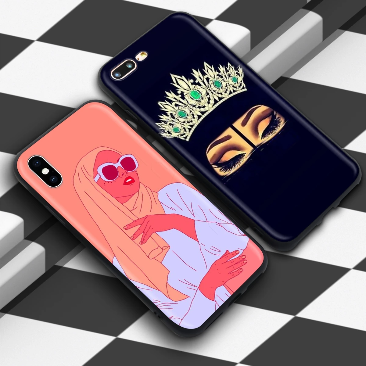 Lavaza Мусульманский Исламский чехол с глазами для iPhone 12 mini 11 Pro XS Max XR X 8 7 6 6S Plus 5 5s se |
