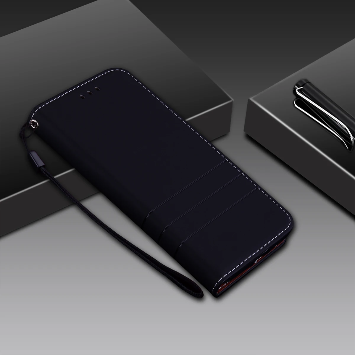 Кожаный чехол для Xiaomi Redmi 3 S откидной Чехол бумажник redmi Pro подставка телефона