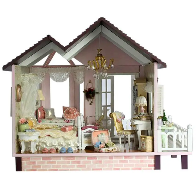 Украшения дома ремесел DIY кукольный дом деревянные куклы миниатюрные поделки