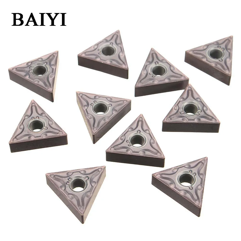10 шт. алмазные лезвия для обработанной закаленной стали|Токарный инструмент| |