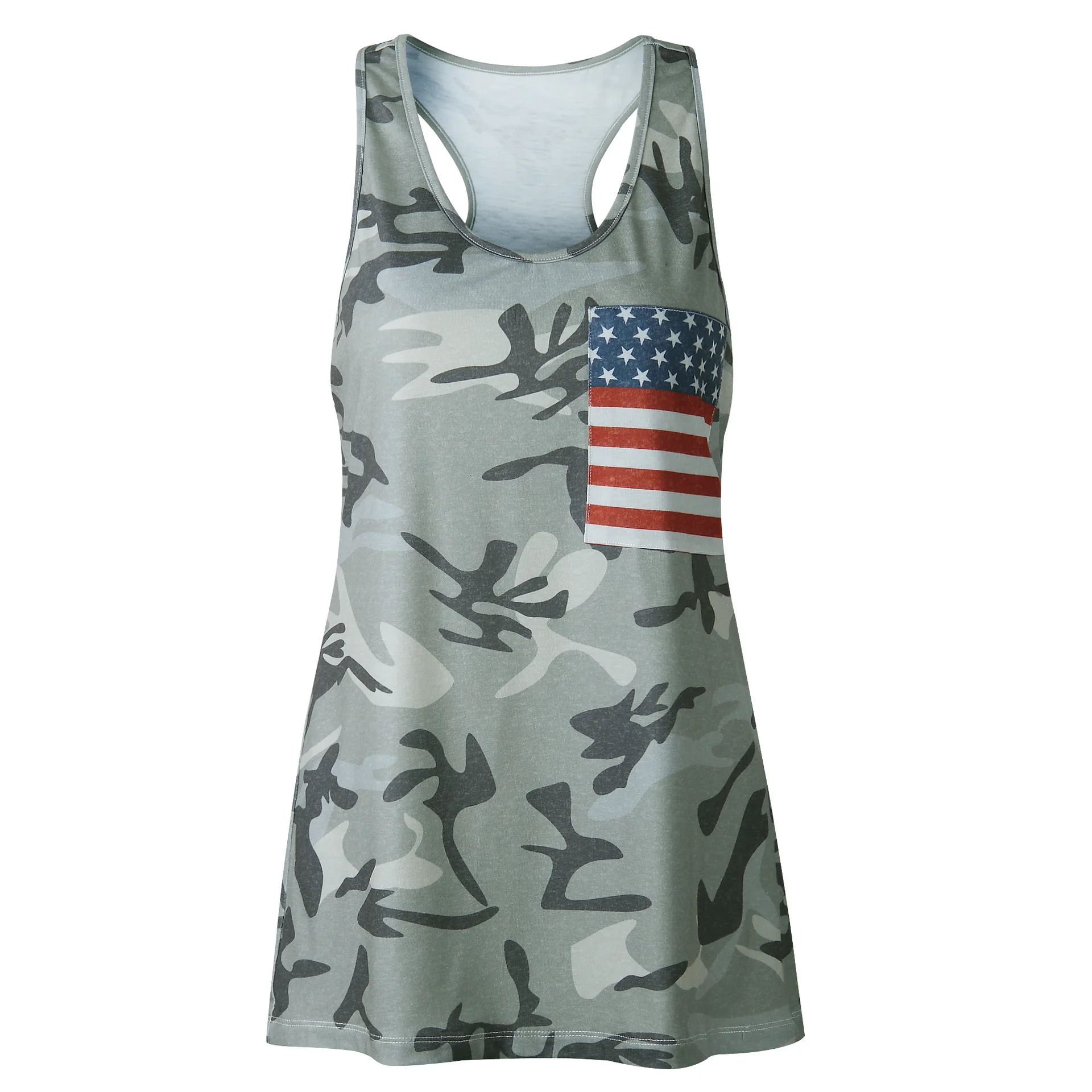 Женская футболка без рукавов с принтом майка пикантное вырезом на спине