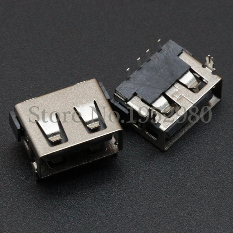 10 шт. разъёмы USB 2 0 фута мм|4 pin female connector|4 femalepin connector |