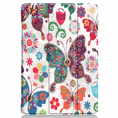 Butterfly Чехол-подставка для huawei Mediapad T5 10 AGS2-W09 AGS2-L09 10,", защитный чехол для планшета huawei T5 10 10,1 дюймов, чехол Fundas, чехол - Цвет: Butterfly