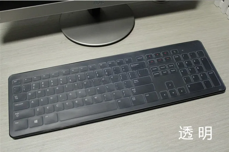 Водонепроницаемый пылезащитный чехол для клавиатуры прозрачный силиконовый