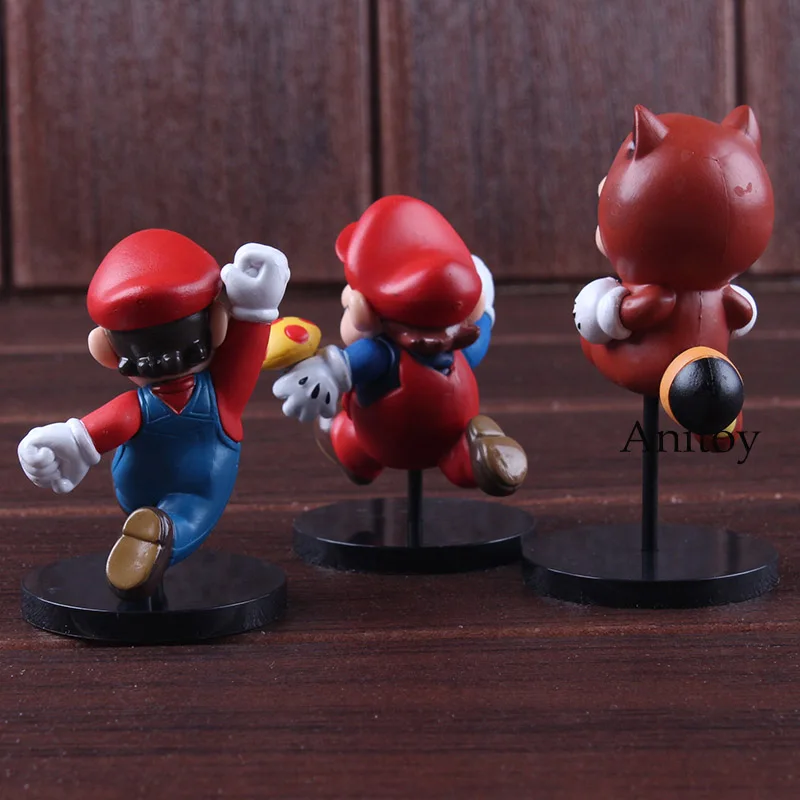 Furuta ультра деталь рисунок комплект одежды с рисунком «Супер Марио Bros. wii Mario Bros фигурки Медиком игрушка Коллекционная модель игрушки 3 шт./компл