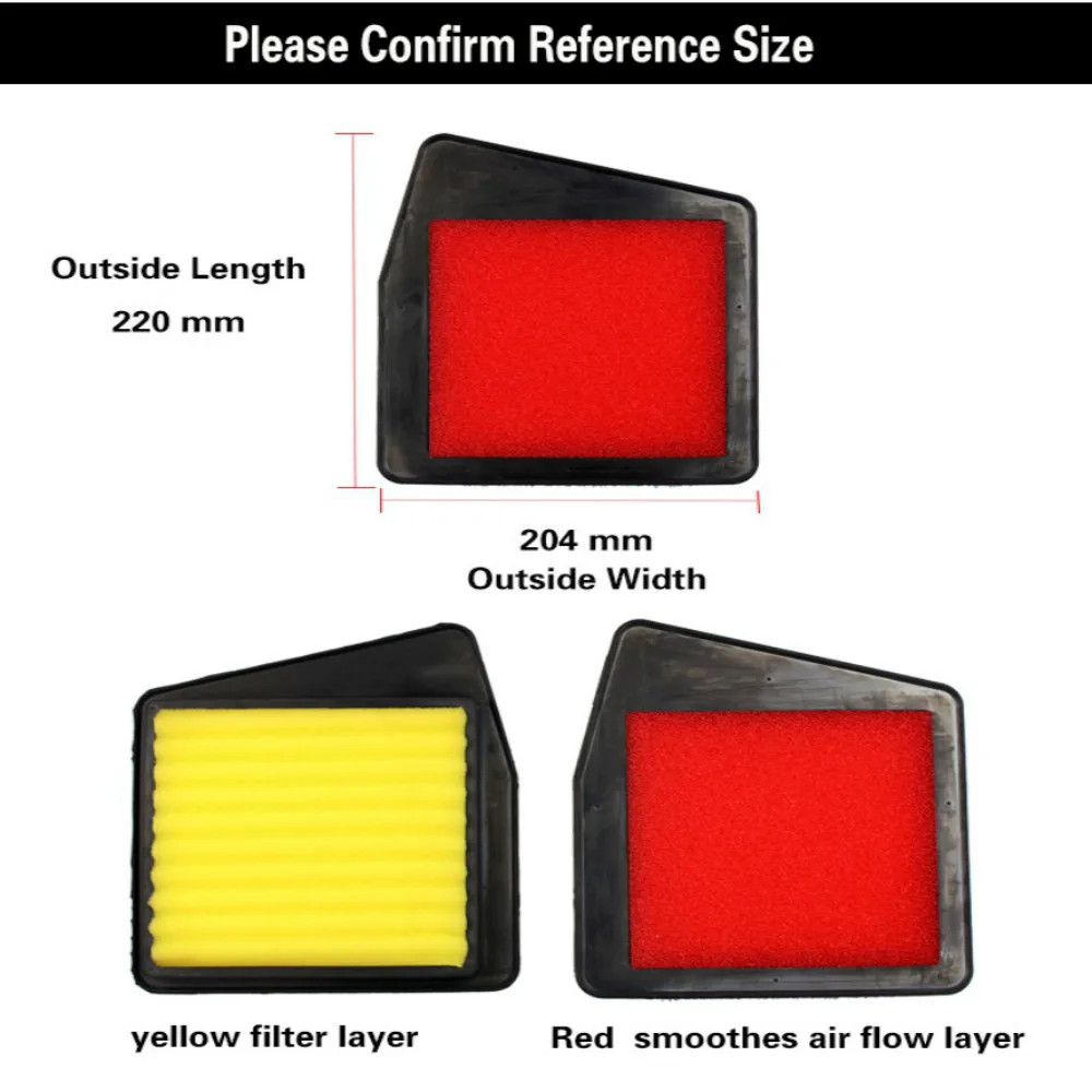 1 шт. автомобильный воздушный фильтр с высоким потоком Авто супер гибридные