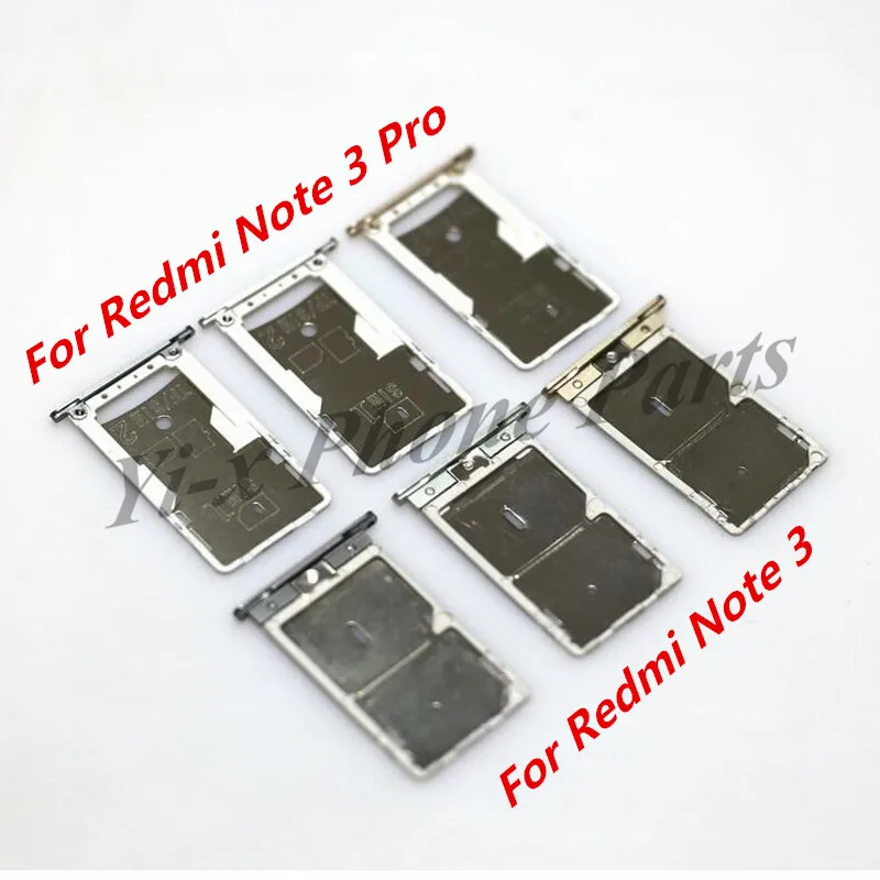 Лоток для Nano Sim карты Xiaomi Redmi Note 3 и xiaomi redmi Pro 1 шт. держатель SD запасные части|xiaomi note