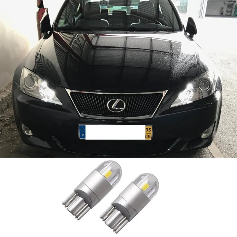 2X T10 W5W Автомобильные светодиодные лампы для парковки облагается налоговыми