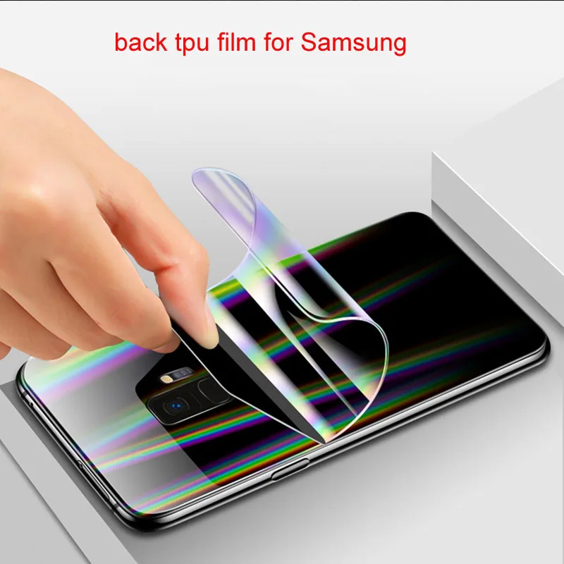 Защитная накладка для Samsung Galaxy S10 S9 S8 Plus S10E note 8 9 S7 edge|Защитные стёкла и плёнки