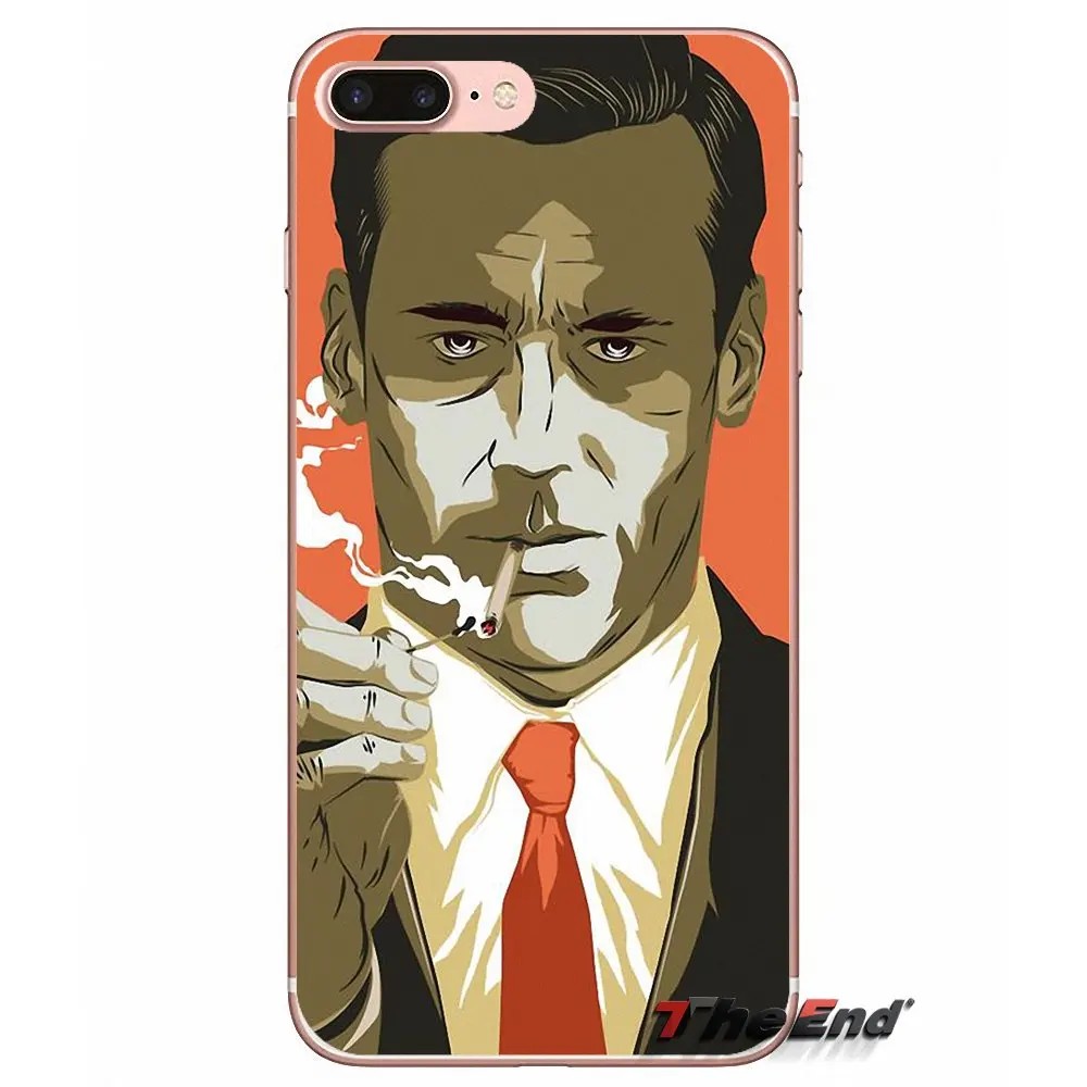 Мягкий чехол из ТПУ Mad Men TV Show Art Poster для Xiaomi Redmi 4 3 3S Pro Mi3 Mi4 Mi4i Mi4C Mi5 Mi5S Mi Max Note 2 |