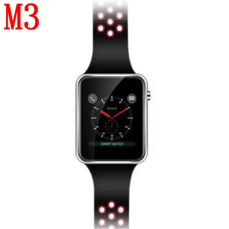 Новые модные спортивные Смарт часы M3 Bluetooth Smartwatch с камерой Facebook Whatsapp Twitter