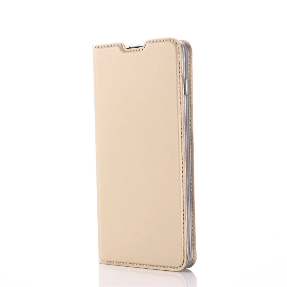 Gold Кожаный чехол-книжка чехол для samsung S10 Lite J3 J5 J7 книга Стиль для телефона с бумажником и подставкой для samsung A8 A6 A7 A9 J4 A70 A20 A40 A50 - Цвет: Gold