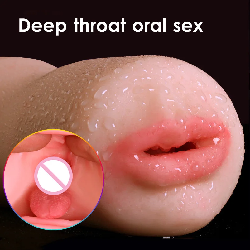 Японская Глубокая глотка Мужской мастурбатор супер мягкий оральный секс минет