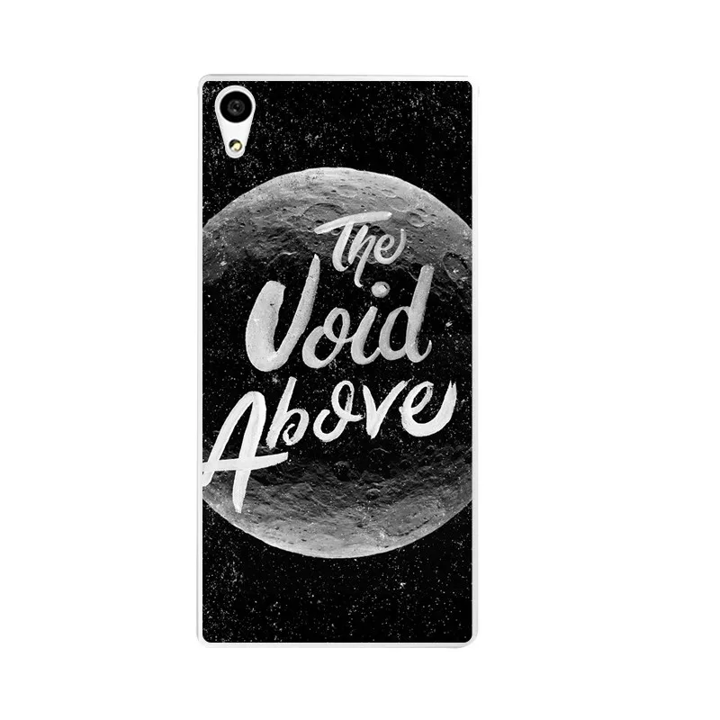 Cool Design Soft Clear TPU Phone Case For Sony Z2 Z3 Z4 Z5 C3 C4 C5 Moon Back Cover Cases Free Shipping | Мобильные телефоны и