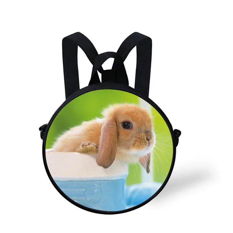 

Children 3D School bag Kids School Bag princess kids round bags kindergarten backpack adjustable shoulder bags for kid