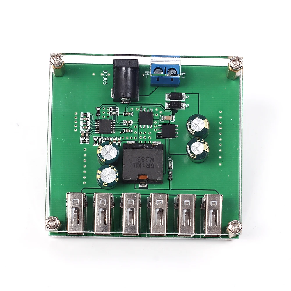 5V понижающий преобразователь Питание понижающий модуль 6/4/2-х канальный USB Выход понижающий преобразователь для умного дома робот