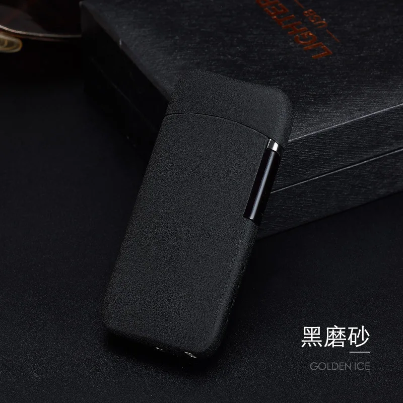 7 Сенсорный двойной дуговой плазменный USB Зажигалка светодиодный дисплей перезаряжаемый прикуриватель для сигарет дуговая импульсная электрическая зажигалка - Цвет: 7
