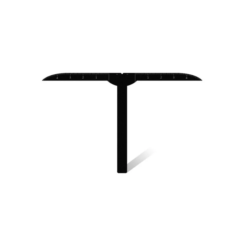 Линейка для бровей профессиональный трафарет линейка измеритель перманентного