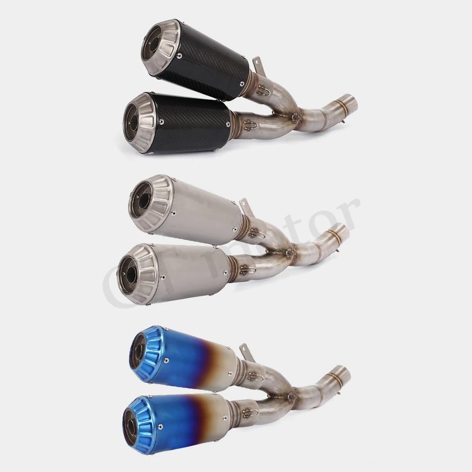 GT мотор-мотоциклетный выхлопная труба среднего размера + глушитель для DUCATI SCRAMBLER