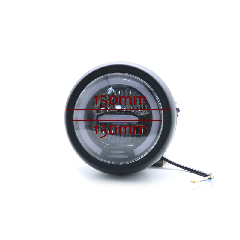 Мотоциклов Янтарный/белый светильник высокий низкий пучок светодиодный