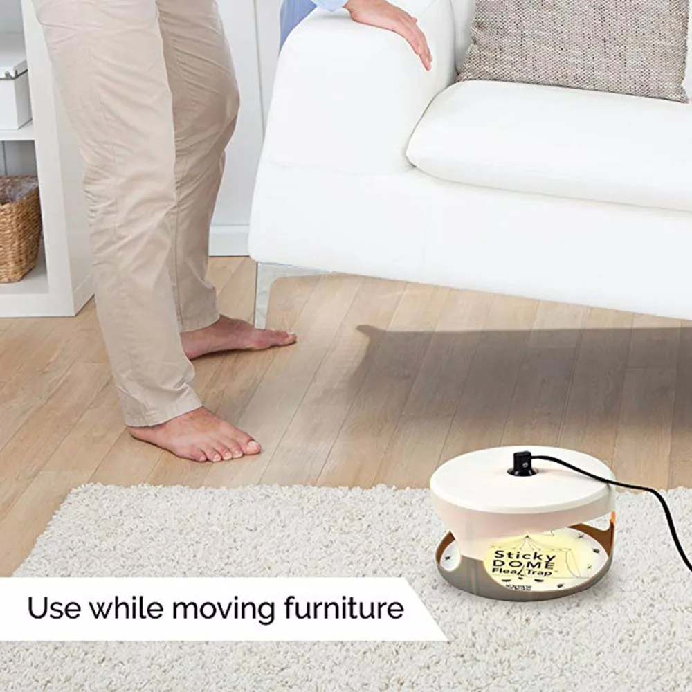 Нетоксичная клейкая ловушка для блох с управлением насекомыми американская