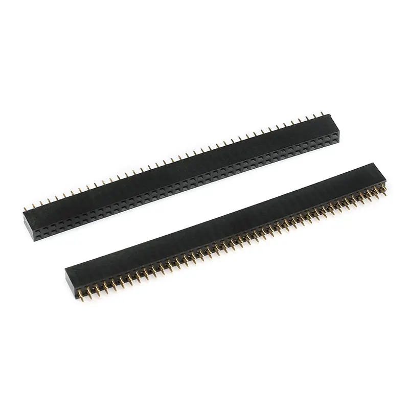10 шт. 2X40 Pin двухрядный штыревой разъем 2,54 мм шаг полосы разъем 2* 40PIN для печатной платы