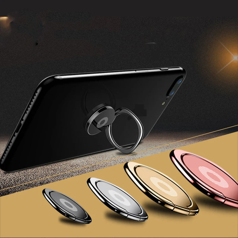 Wangcangli Металл палец кольцо держатель вращаться на 360 градусов для iPhone 7 8 X sansumg redmi